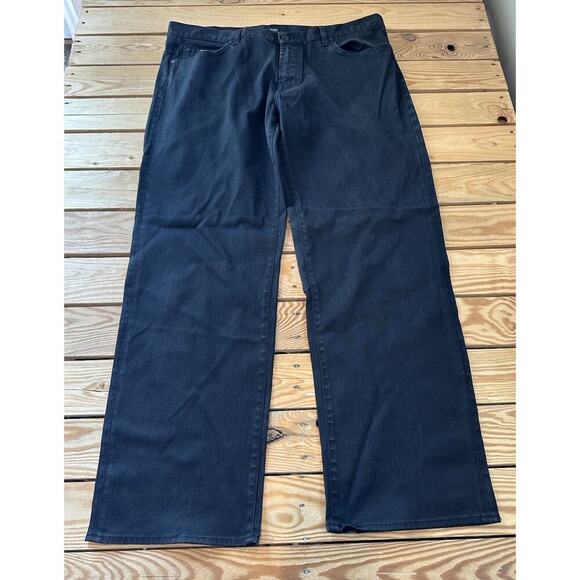 Hugo Boss Straight Leg Jeans Size 40x32 Men’s Black - Picture 1 of 9